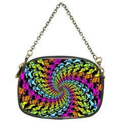 3d Grateful Dead 90 s Neon Dancing Bears Chain Purse (two Sides) by Perong