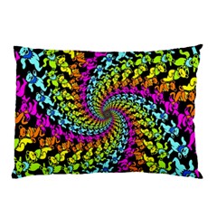 3d Grateful Dead 90 s Neon Dancing Bears Pillow Case by Perong