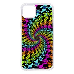 3d Grateful Dead 90 s Neon Dancing Bears Iphone 14 Plus Tpu Uv Print Case by Perong