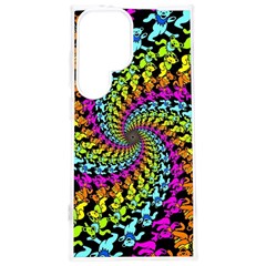 3d Grateful Dead 90 s Neon Dancing Bears Samsung Galaxy S24 Plus 6 7 Inch Tpu Uv Case by Perong