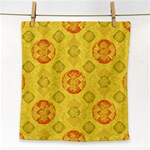 Art Pattern Design Background Face Towel Front