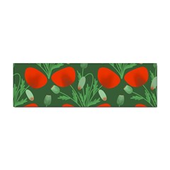 Poppy Fierce Wolf Poppies Bud Sticker (bumper) by Perong