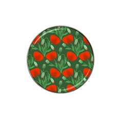 Poppy Fierce Wolf Poppies Bud Hat Clip Ball Marker (4 Pack) by Perong