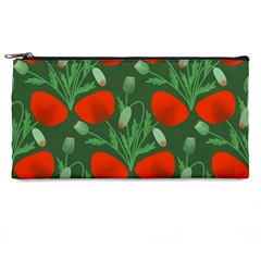 Poppy Fierce Wolf Poppies Bud Pencil Case by Perong