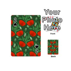 Poppy Fierce Wolf Poppies Bud Playing Cards 54 Designs (mini) by Perong