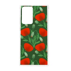 Poppy Fierce Wolf Poppies Bud Samsung Galaxy Note 20 Ultra Tpu Uv Case by Perong