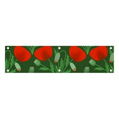 Poppy Fierce Wolf Poppies Bud Banner And Sign 4  X 1  by Perong