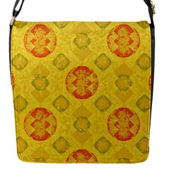 Art Pattern Design Background Flap Closure Messenger Bag (s) by Perong