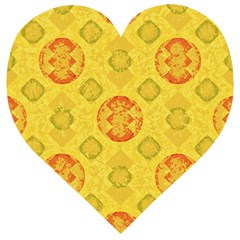 Art Pattern Design Background Wooden Puzzle Heart by Perong