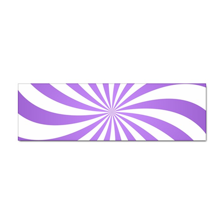 Spiral Vortex Rays Lavender Swirl Purple Sticker Bumper (10 pack)