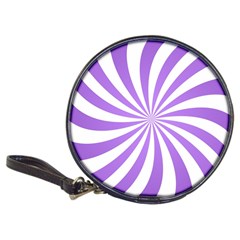 Spiral Vortex Rays Lavender Swirl Purple Classic 20-cd Wallets by Salmanaz77