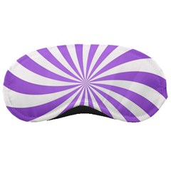 Spiral Vortex Rays Lavender Swirl Purple Sleep Mask by Salmanaz77