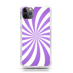 Spiral Vortex Rays Lavender Swirl Purple Iphone 11 Pro Max 6 5 Inch Tpu Uv Print Case