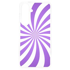 Spiral Vortex Rays Lavender Swirl Purple Samsung Galaxy S24 6 2 Inch Tpu Uv Case