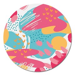 Background Abstract Magnet 5  (round)