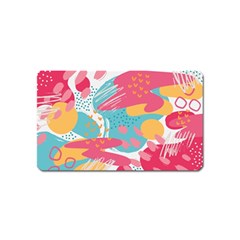 Background Abstract Magnet (name Card)