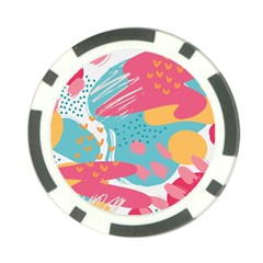 Background Abstract Poker Chip Card Guard