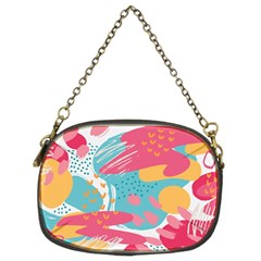 Background Abstract Chain Purse (two Sides)