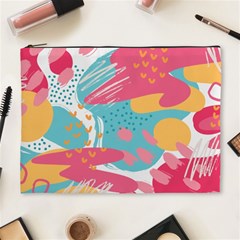 Background Abstract Cosmetic Bag (xl)