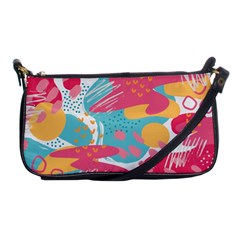 Background Abstract Shoulder Clutch Bag by Salmanaz77