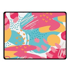 Background Abstract Fleece Blanket (small)