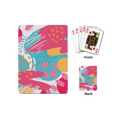 Background Abstract Playing Cards Single Design (mini)