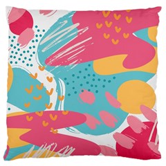 Background Abstract Large Cushion Case (one Side) by Salmanaz77