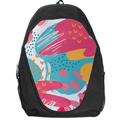 Background Abstract Backpack Bag by Salmanaz77