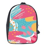 Background Abstract School Bag (XL) Front