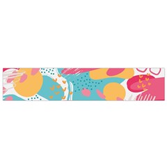 Background Abstract Small Premium Plush Fleece Scarf