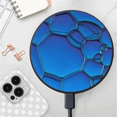 Background Colour Template Contrast Wireless Fast Charger(black)