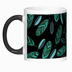 Leaves Pattern Abstract Blade Morph Mug by Salmanaz77