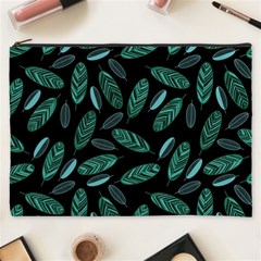 Leaves Pattern Abstract Blade Cosmetic Bag (xxxl) by Salmanaz77