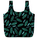 Leaves Pattern Abstract Blade Full Print Recycle Bag (XXL) Front