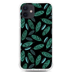 Leaves Pattern Abstract Blade Iphone 12/12 Pro Tpu Uv Print Case by Salmanaz77