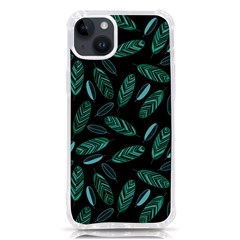 Leaves Pattern Abstract Blade Iphone 14 Plus Tpu Uv Print Case by Salmanaz77