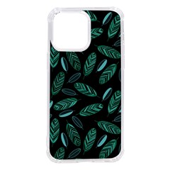 Leaves Pattern Abstract Blade Iphone 14 Pro Max Tpu Uv Print Case by Salmanaz77