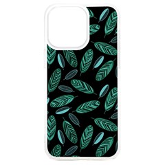 Leaves Pattern Abstract Blade Iphone 15 Plus Tpu Uv Print Case by Salmanaz77