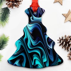 Nature Water Wave Architecture Ornament (christmas Tree) 