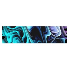 Nature Water Wave Architecture Oblong Satin Scarf (16  X 60 ) by Salmanaz77