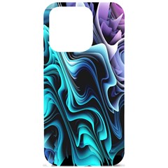 Nature Water Wave Architecture Iphone 15 Pro Black Uv Print Pc Hardshell Case by Salmanaz77