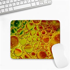 Oil Drop Water Oil Abstract Oily Small Mousepad by Salmanaz77