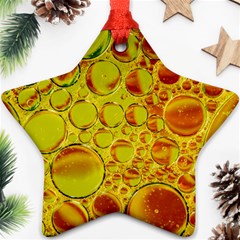 Oil Drop Water Oil Abstract Oily Ornament (star)