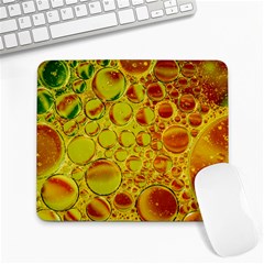 Oil Drop Water Oil Abstract Oily Large Mousepad by Salmanaz77