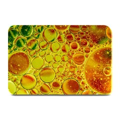 Oil Drop Water Oil Abstract Oily Plate Mats by Salmanaz77