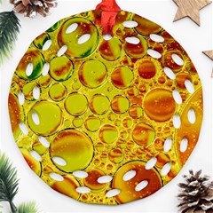 Oil Drop Water Oil Abstract Oily Ornament (round Filigree)