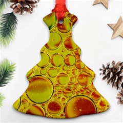 Oil Drop Water Oil Abstract Oily Christmas Tree Ornament (two Sides)