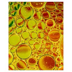 Oil Drop Water Oil Abstract Oily Drawstring Bag (small) by Salmanaz77