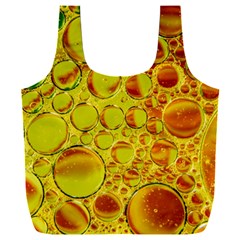 Oil Drop Water Oil Abstract Oily Full Print Recycle Bag (xxl) by Salmanaz77