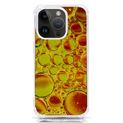 Oil Drop Water Oil Abstract Oily Iphone 14 Pro Tpu Uv Print Case by Salmanaz77